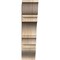 Ekena Millwork Balboa Traditional Smooth Bracket, Douglas Fir, 5 1/2"W x 22"D x 22"H BKT06X22X22BOA01SDF - alternate 4